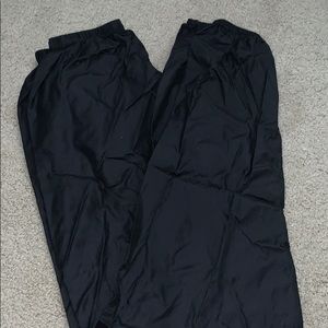 trash bag dancers warm up pants